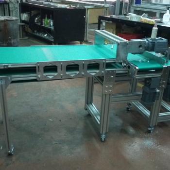 PVC Belt Fagor Press Mold Burr Conveyor